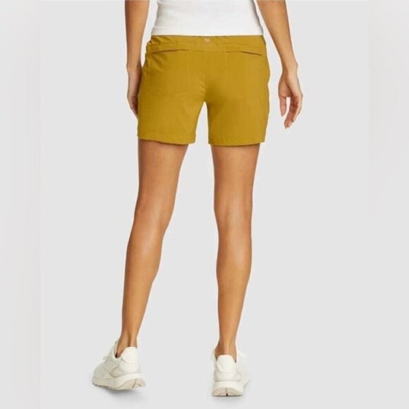 Eddie Bauer - Women's Clima Trail Shorts - Agold. Size: 8 (US). NIB (1547) - Picture 9 of 13